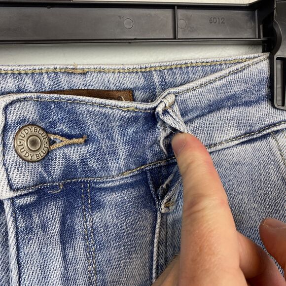 Judy blue jeans women's 5 | 27x31 light wash cargo jogger jb88691 no string - Picture 6 of 15